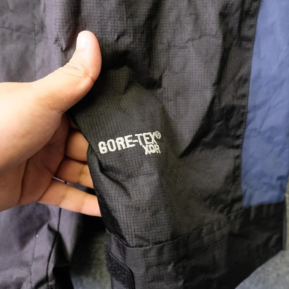 North‎ Face Summit Series Ski Jacket Mens XL Blue Gore-Tex Hooded Waterproof